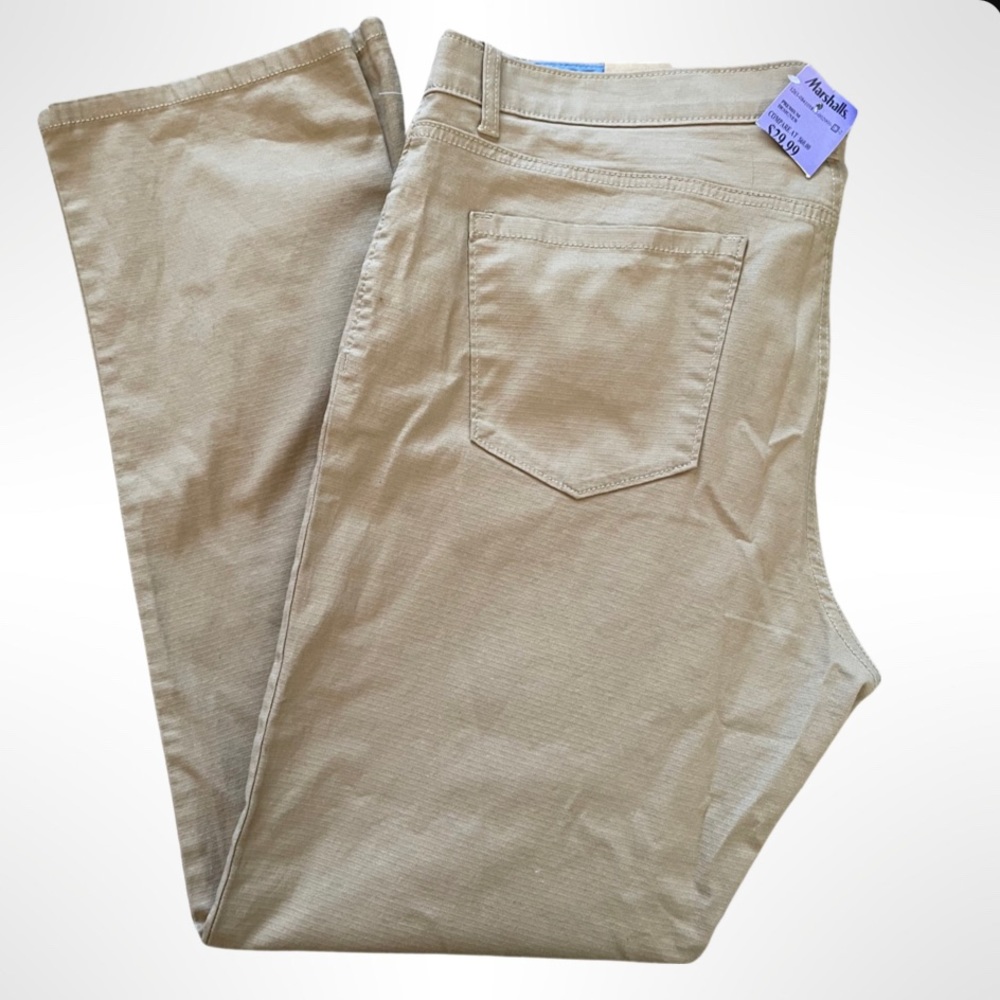 NWT Penguin mens khaki pants 38X32